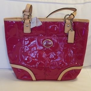 Coach Pey E Pat Tote